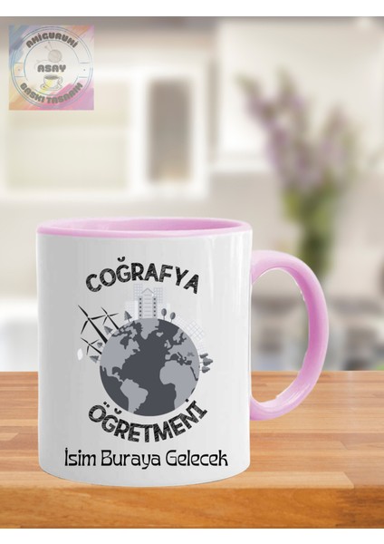 Coğrafya Öğretmeni Öğretmenler Günü Kişiye Özel Kupa Bardak fiyatları