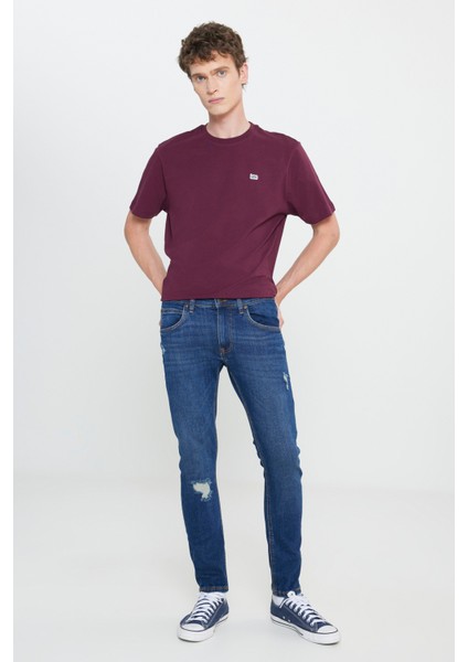 Pamuklu Slim Fit Normal Bel Dar Paça Jeans Erkek Kot Pantolon L71918 2xt fiyatları