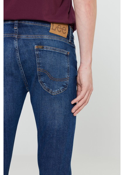 Pamuklu Slim Fit Normal Bel Dar Paça Jeans Erkek Kot Pantolon L71918 2xt