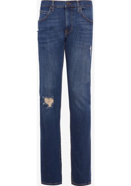 Pamuklu Slim Fit Normal Bel Dar Paça Jeans Erkek Kot Pantolon L71918 2xt