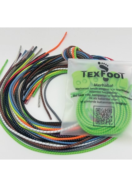 Akıllı Kilitli Elastik Ayakkabı Bağcığı - 120 cm - Lastik Bağcık - Elastic Shoelaces modelleri