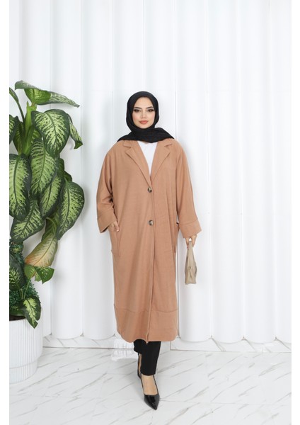 Fitilli Uzun Trençkot