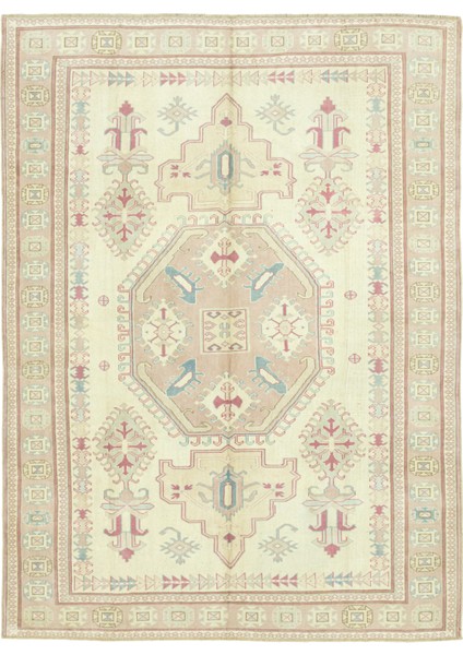 Madlen Rustik Tasarımlı Yün Halı 215X291 cm