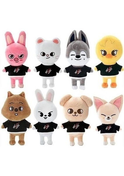 Saturnus Stray Kids Skzoo Stray Kids 8 Parça Peluş (Yurt Dışından)