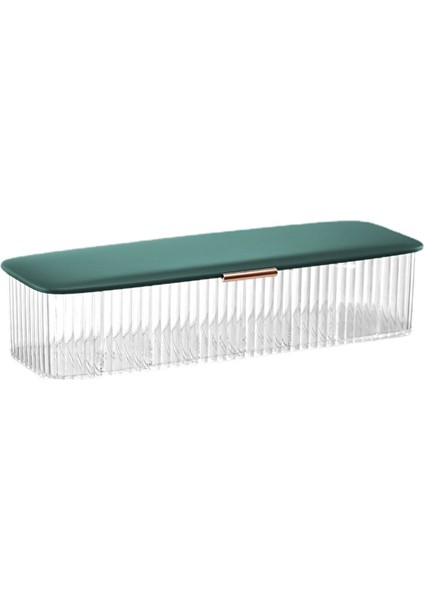 Ivy Stationery Veri Kablosu Fiş Düzenleyici Kapaklı Veri Kablosu Düzenleyici 8 Bölmeli Masaüstü Şeffaf Düzenleyici (Yurt Dışından)