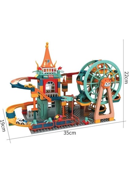 Ginson Lunapark Yapı Taşı Oyuncak Seti (Yurt Dışından)