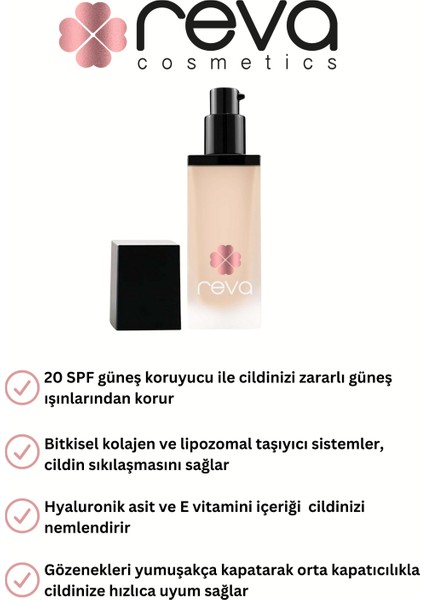 Hibrit Fondöten - Hybrid Foundation Ivory