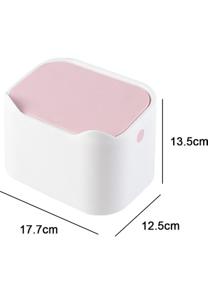 Ofis Küçük Çöp Kutusu-Beyaz ve Pembe (Yurt Dışından) fiyatları