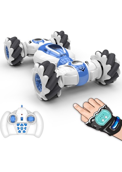 Buyfun S-012 Rc Dublör Araba Uzaktan Kumandalı Hareket Mavi (Yurt Dışından)