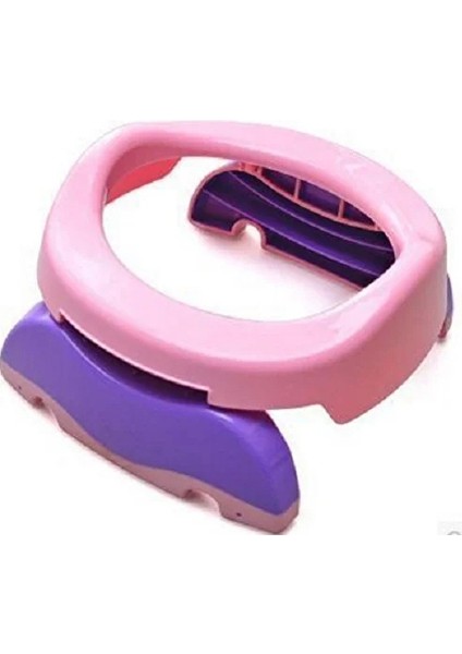 Taşınabilir Çocuk Lazımlığı Tuvalet Eğitin Koltuğu - Pembe (Yurt Dışından)