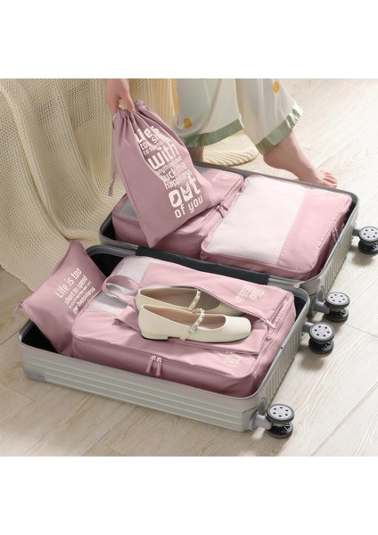 Murıse 8 Parçalı Seyahat Organizer, Valiz Düzenleyici, Tatil ve Seyahat Için Bavul Organizer, Packing Cubes Seti Travel Organizer, Organizer Çanta - Bej (Yurt Dışından) fiyatları