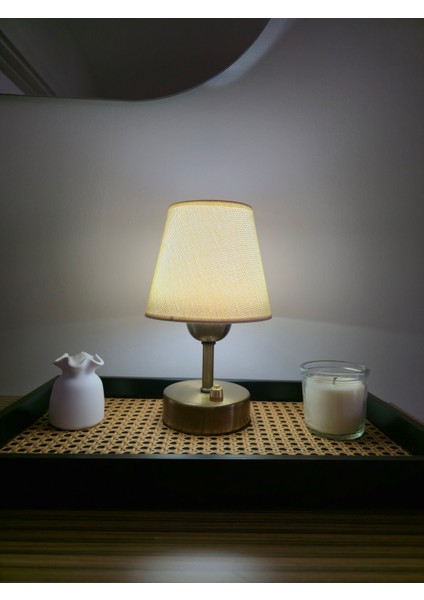 Pilli Abajur, Pilli Masa Lambası,pilli Gece Lambası, Bejketenşapkaeskitmeayak