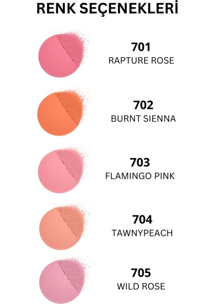 Superfine Blusher Süper ince Toz Allık 7,5 gr - Vegan & Temiz İçerik