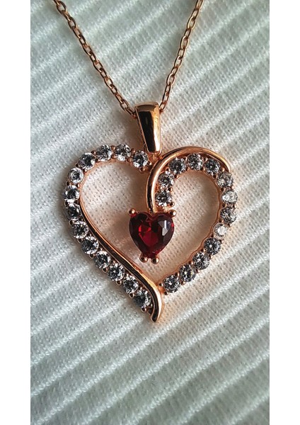 Işıldayan Kalp Gümüş Kolye fiyatları