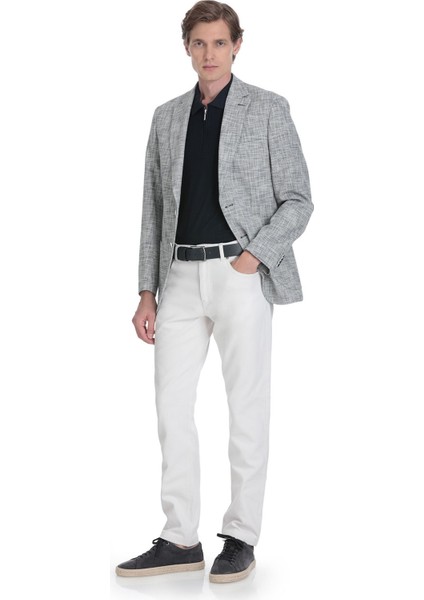 Lacivert Slim Fit Mono Yaka Casual Ceket fiyatları