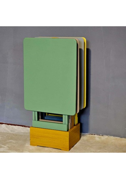 Çanta Sehpa Dikdörtgen Model Ahşap Mdf Dekoratif 4 Lü Zigon fiyatları