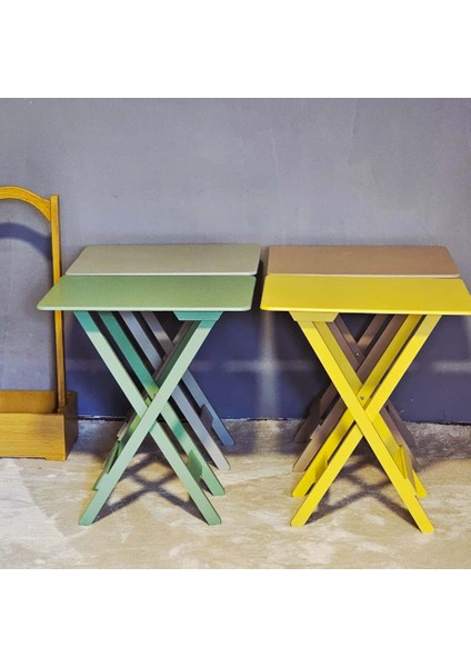 Çanta Sehpa Dikdörtgen Model Ahşap Mdf Dekoratif 4 Lü Zigon modelleri