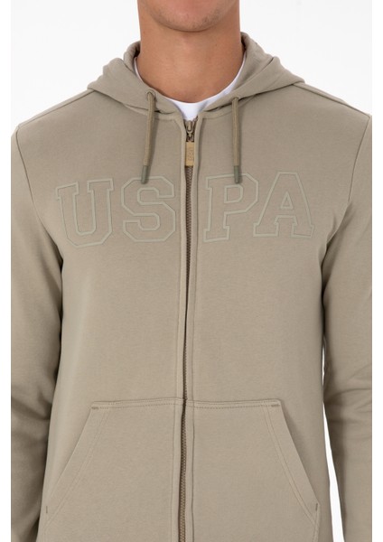 Erkek Açık Haki Hırka (Örme) 50313719-VR183