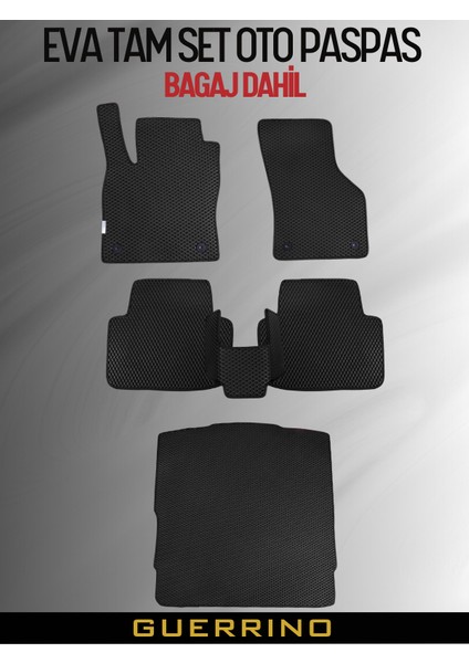 Bmw-3 SERİSİ-E90-SEDAN-(2005-2013) Için Eva Ful Paspas Takımı (Metal Topukluk Hariç)