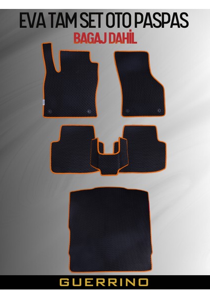 FORD-CONNECT-(2002-2013) Için Eva Ful Paspas Takımı (Metal Topukluk Hariç)