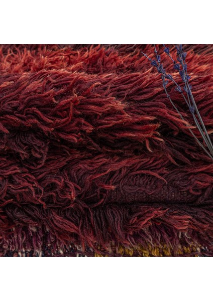 Tayeçe El Dokuma Bordo Tülü Halı 164X237 cm indirimleri