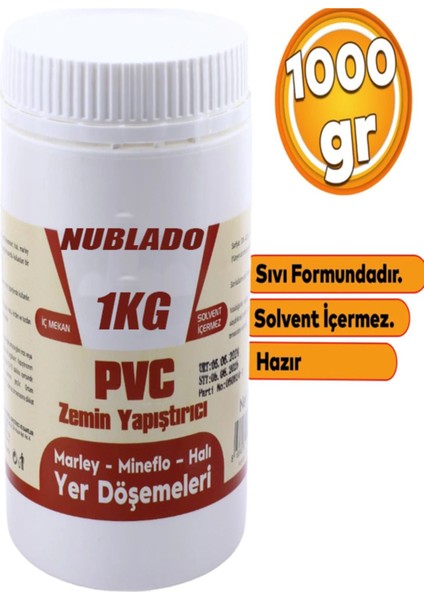 Pvc Zemin Yapıştırıcısı (1 Kg) Hazır Sıvı Yer Döşemeleri Marley Halı Iç Mekan Yer Döşemeleri modelleri