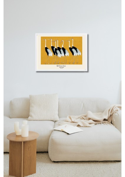 Ogata Korin | Çerçeveli Mdf Sanat Tablosu | Modern Ev Ofis Dekorasyonu |