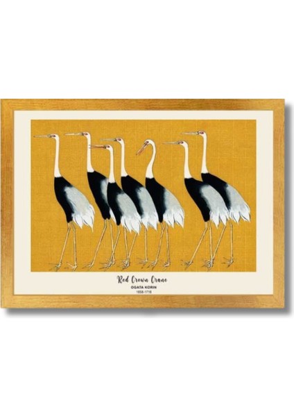 Ogata Korin | Çerçeveli Mdf Sanat Tablosu | Modern Ev Ofis Dekorasyonu | fiyatları