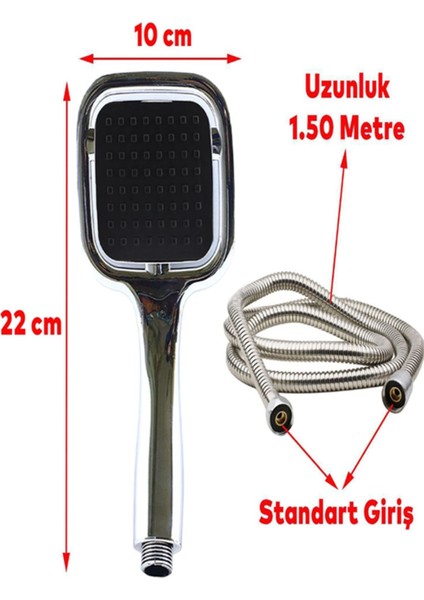 3'lü Banyo Duş Başlığı Seti fiyatları