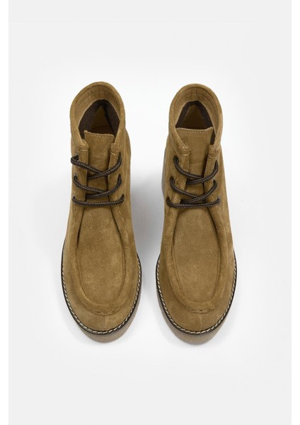 Marry Sigaro Süet Hakiki Deri Dolgu Topuk Bot fiyatları