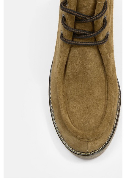 Marry Sigaro Süet Hakiki Deri Dolgu Topuk Bot modelleri