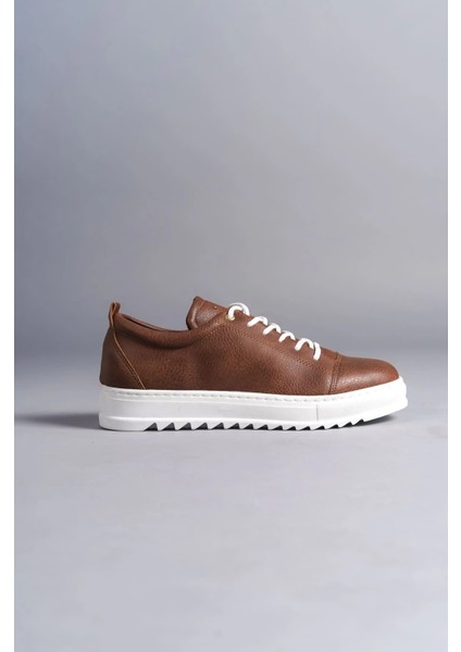 SLW152 Cool Bağcıklı Cilt Erkek Günlük Spor Klasik Ayakkabı Cbt - Taba fırsatları