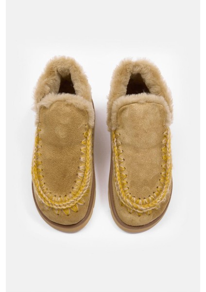 Yumi Camel Süet Hakiki Deri Kürklü Kadın Bot fiyatları