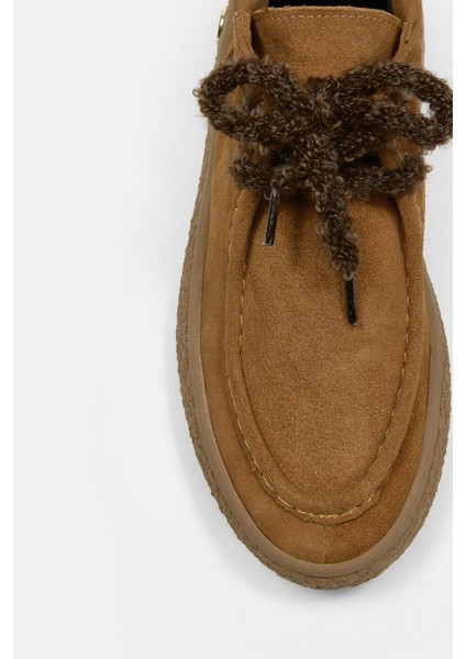 Yanelis Taba Süet Hakiki Deri Kadın Bot modelleri