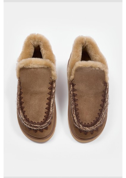 Yumi Kahve Süet Hakiki Deri Kürklü Kadın Bot fiyatları