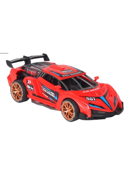 Vardem Sürtmeli Sesli Işıklı Spor Arabalar 18 cm - Kırmızı