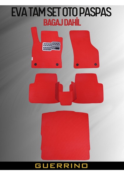 VOLKSWAGEN-CADDY-(2011-2020) Için Eva Ful Paspas Takımı (Metal Topukluk Dahil)