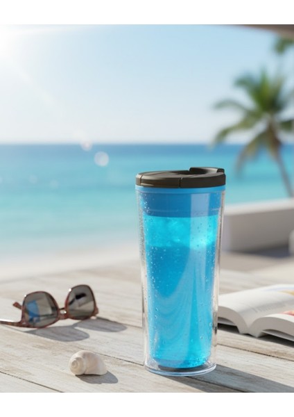 350 ml Opak Seri Turkuaz Çift Katmanlı Mug Isıya Dayanıklı Kahve & Çay Bardağı modelleri