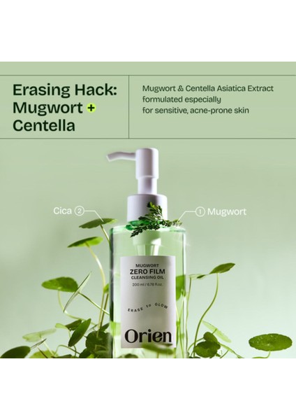 Mugwort Zero Film Cleansing Oil 200ML – Zero Film Teknolojili Makyaj Temizleme Yağı fiyatları