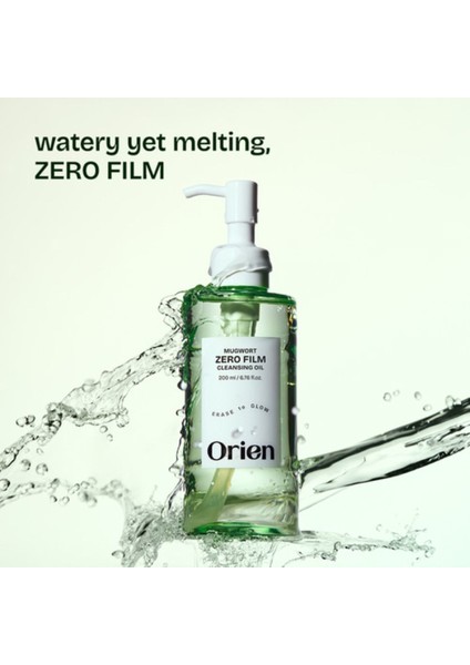 Mugwort Zero Film Cleansing Oil 200ML – Zero Film Teknolojili Makyaj Temizleme Yağı modelleri