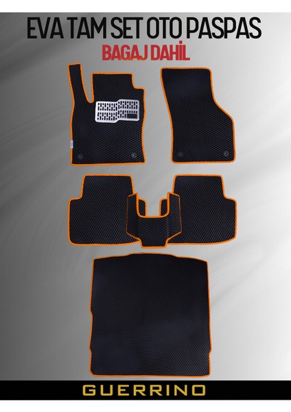 JEEP-GRAND-CHEROKEE-(2005-2010) Için Eva Ful Paspas Takımı (Metal Topukluk Dahil)