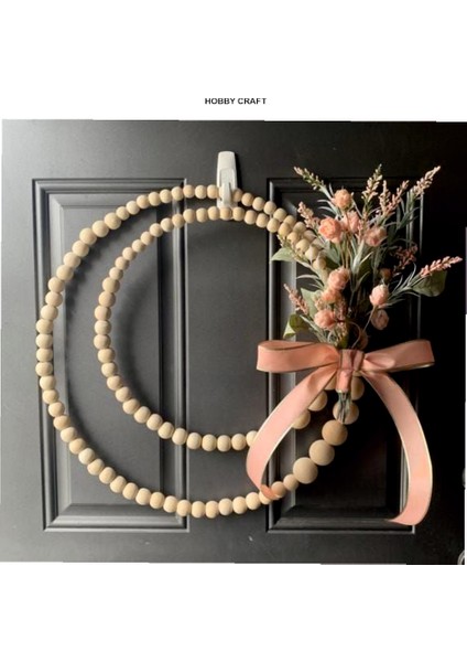 Makrome Halkası Seti –5 Li Set (10-38CM) Çiçek Çelenk, Kapı ve Makrome Duvar Süsü Yapımı Için modelleri