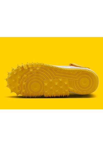 Air Force 1 Mid Sp Off-White Varsity Maize DR0500-101 Günlük Spor Ayakkabı