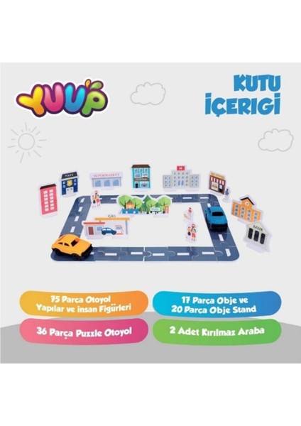 Aden Oyuncak My City Otoyol Puzzle Seti ADN-3413 fiyatları