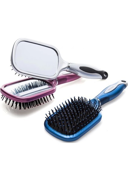Özel Dişli Profesyonel Aynalı Saç Fırçası Aynalı Tarak modelleri
