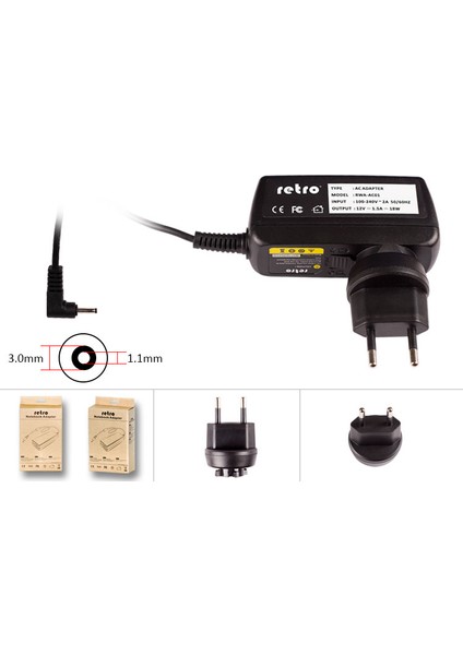 Acer Iconia Tab 18W Tablet Adaptörü RWA-AC01