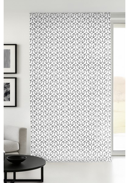 Salvino Fon Perde Beyaz 140X260