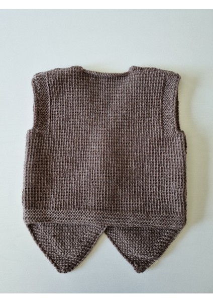 El Örgüsü 18 Ay Beyaz Erkek Bebek Yeleği fiyatları