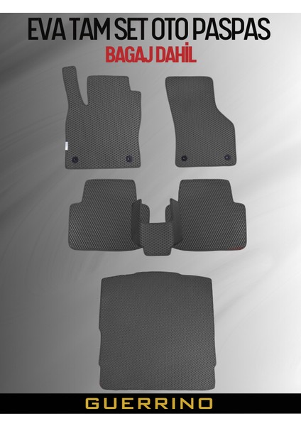 SEAT-LEON-5F-(2013-2020) Için Eva Ful Paspas Takımı (Metal Topukluk Hariç)