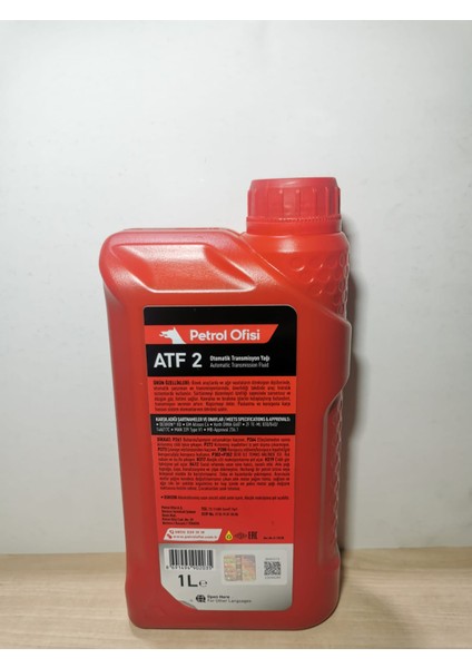 Atf 2 Otomotik Şanzıman ve Direksiyon Yağı 1 Lt fiyatları